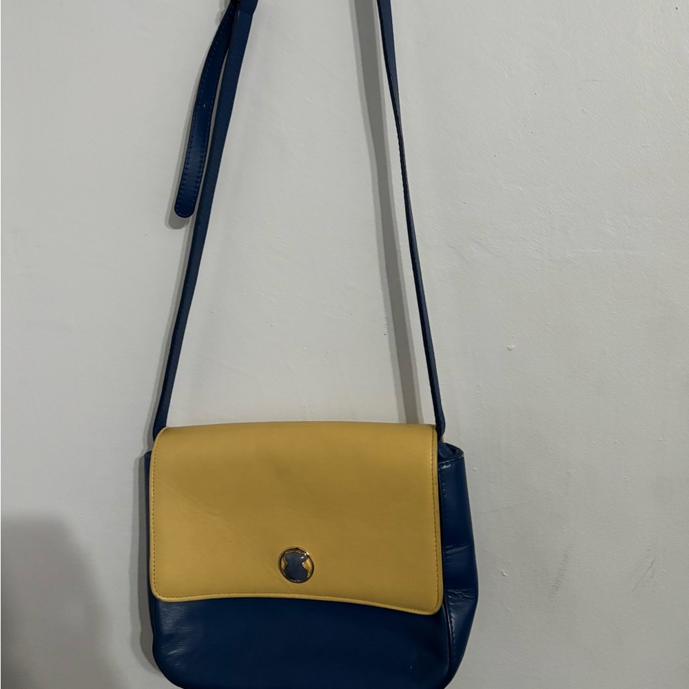 Tous Yellow and Blue Crossbody Bag